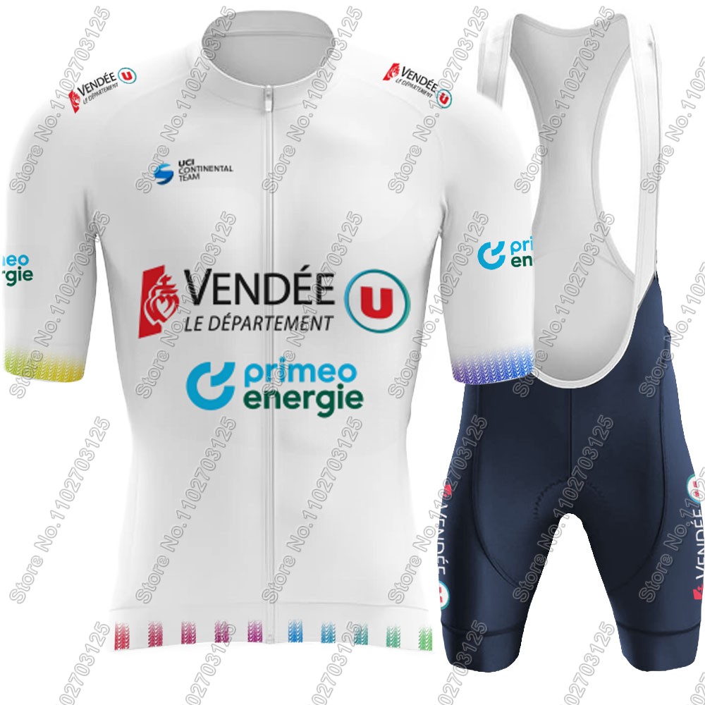Cycling Bib Shorts - France Team 2025 Cycling Jersey Set