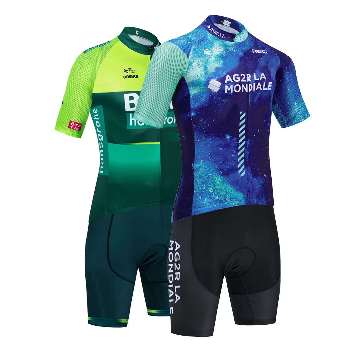 Cycling Bib Shorts - 2025 ROSTI Team NEW AG2R Cycling