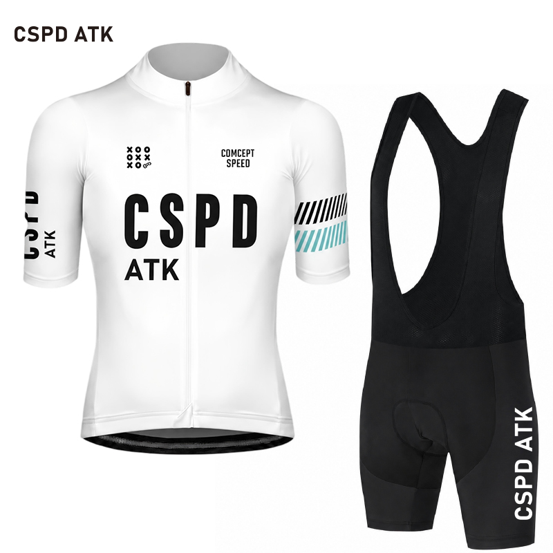 Cycling Bib Shorts - CSPD ATK men's cycling jersey cycling