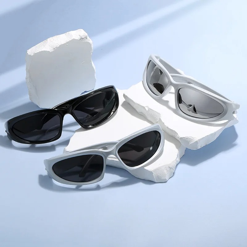 Cycling Glasses - 1/3PCS Popular Women's Sunglasses Punk Cycling