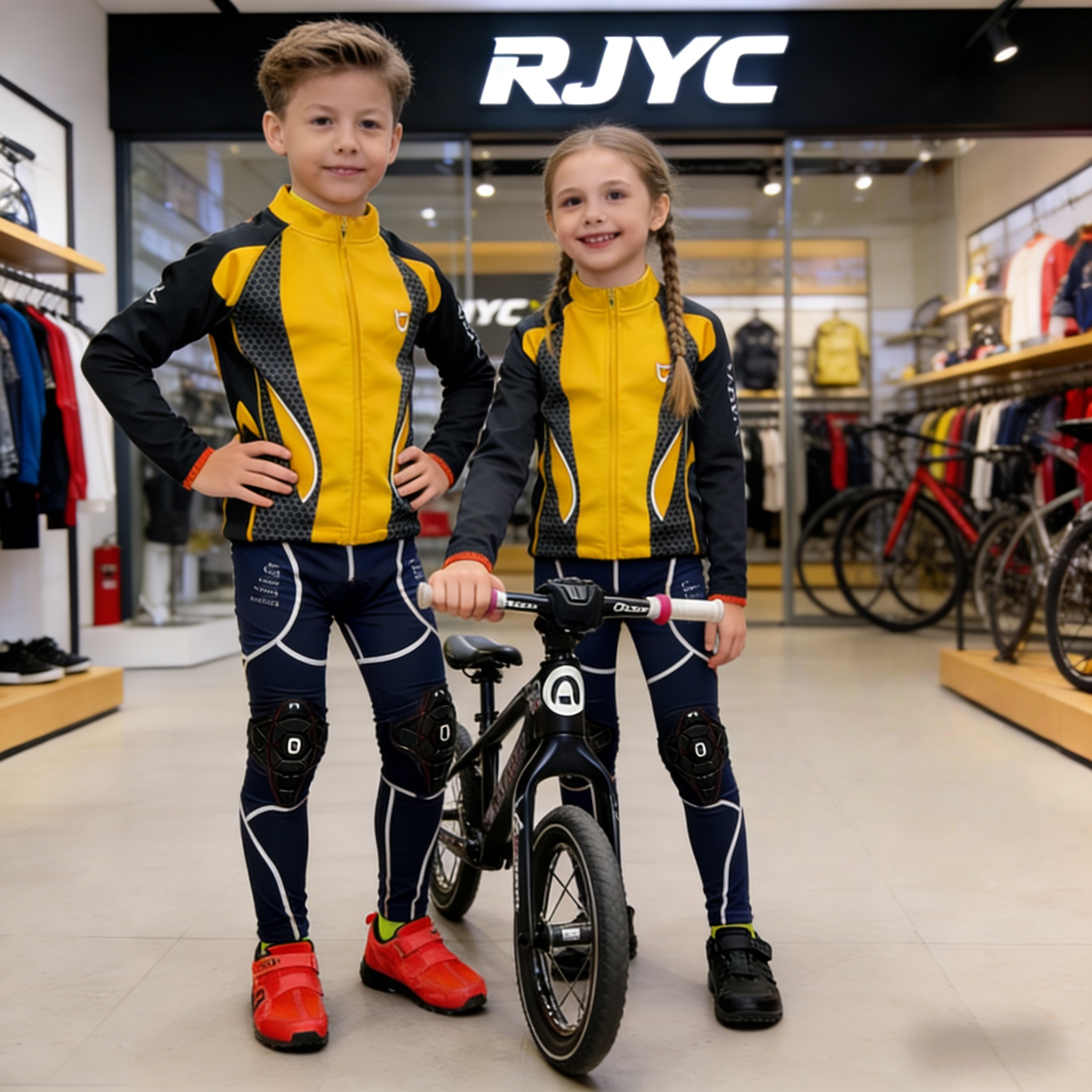 Cycling Gear Lycra - Rjyc Brand Spring and Summer Children's