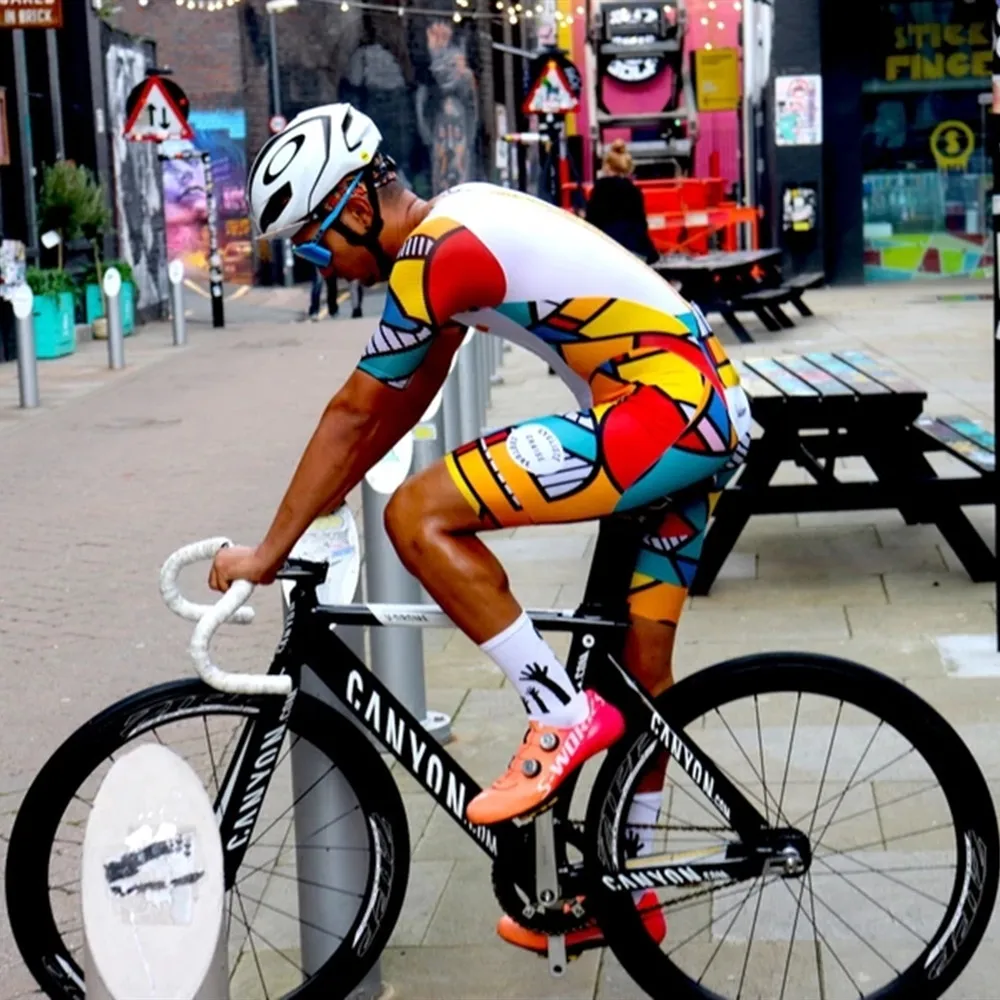 Triathlon Cycling Kit - Chaise Men skinsuit uci sports clothing