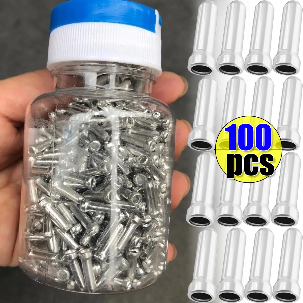 Xc Mtb Gear - Bicycle Brake Shifter Cable Tips Aluminum