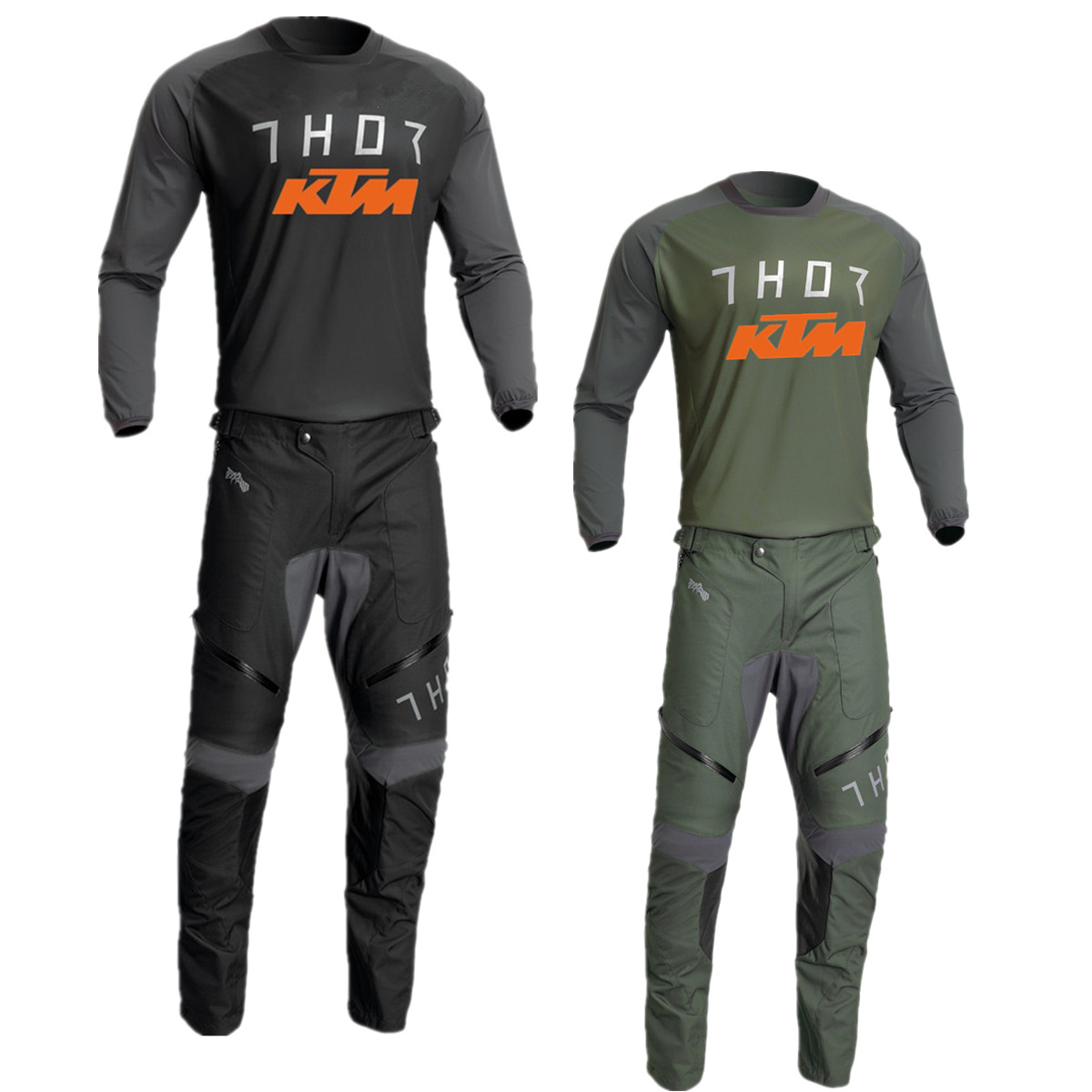 Cycling Gear Kit - 2026 KTM Black Off Road Gear