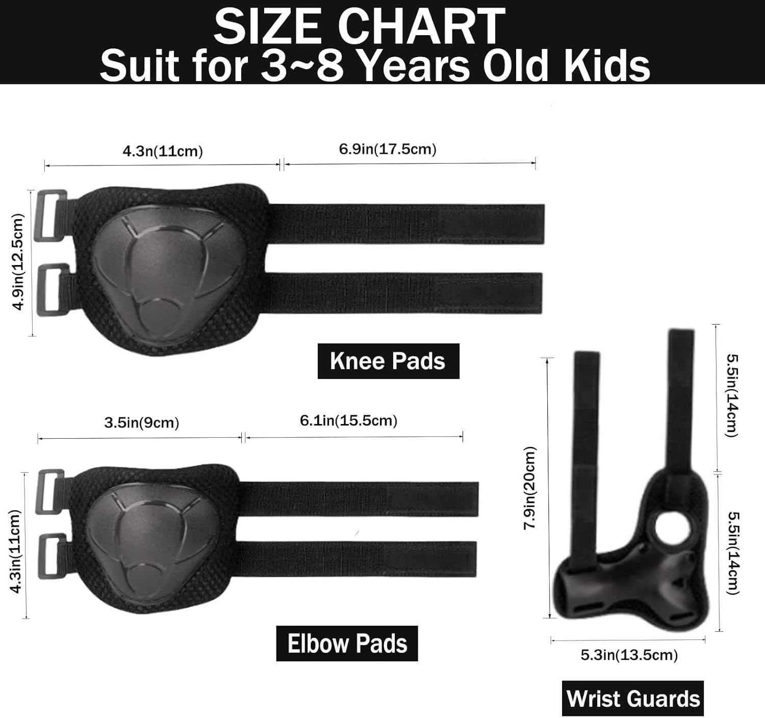 Kids/Youth Knee Pads Elbow Pad - Youth Cycling Gear incelemesi ve fiyatı