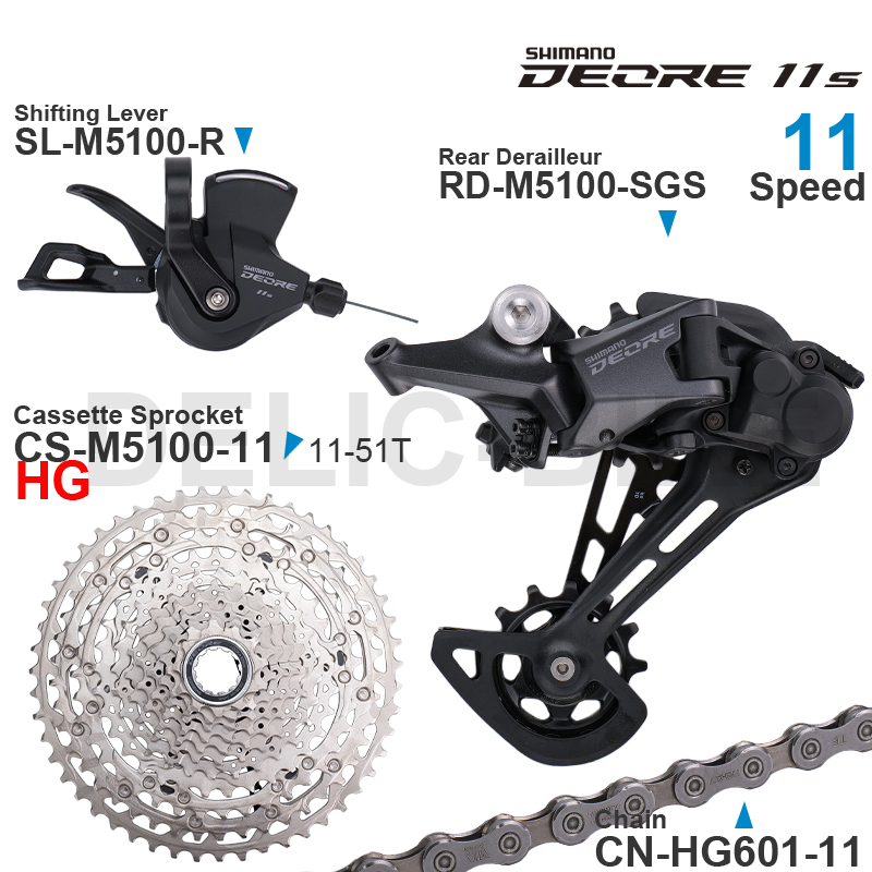SHIMANO DEORE 11Speed Groupset - Cycling Gear Kit incelemesi ve fiyatı