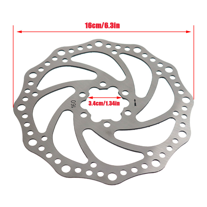 New 160MM Hydraulic Brake Disc - Xc Mtb Gear incelemesi ve fiyatı
