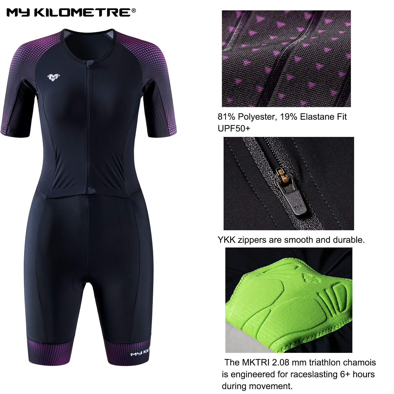 Women’s Triathlon Suit One Pie - Triathlon Cycling Kit incelemesi ve fiyatı