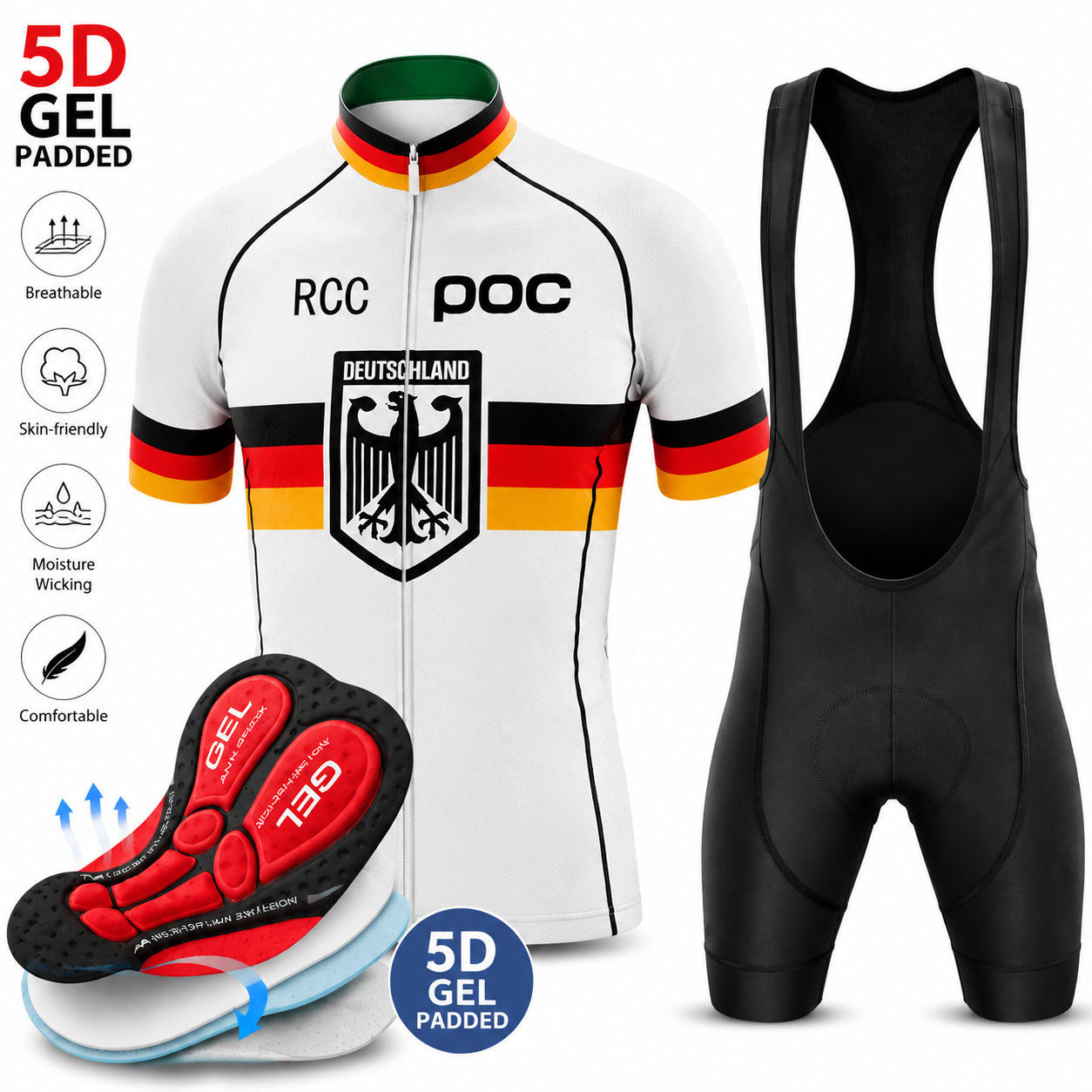 RCC POC 2026 Short Sleeve Men  - Cycling Bib Shorts incelemesi ve fiyatı