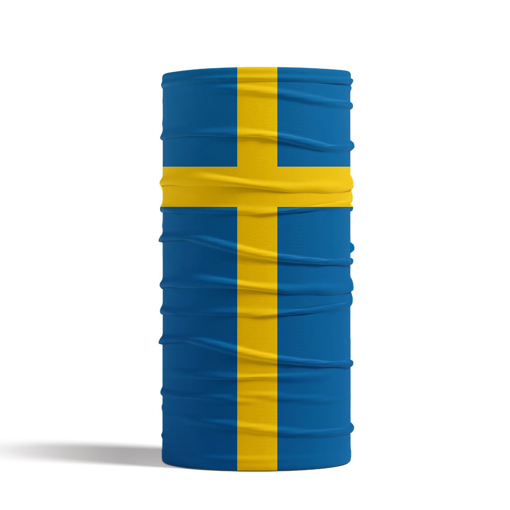 Sweden Flag Printed Bandana He - Cycling Headwear incelemesi ve fiyatı