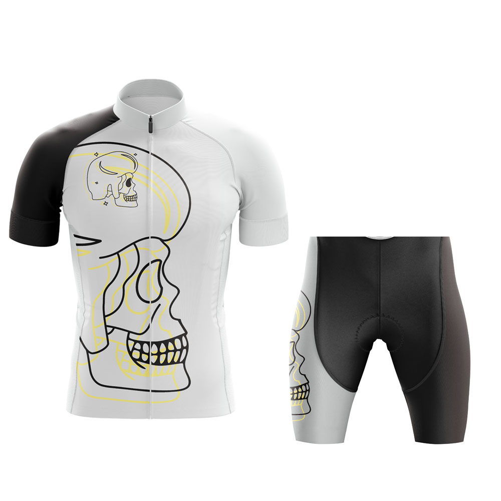 Skull Cycling Jersey Set Men B - Triathlon Cycling Kit incelemesi ve fiyatı