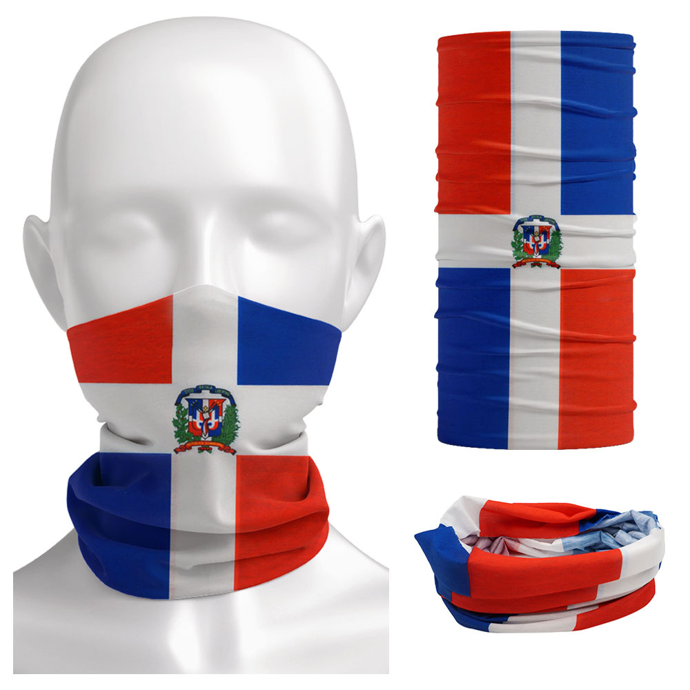 Dominica National Flag Bandana - Cycling Headwear incelemesi ve fiyatı