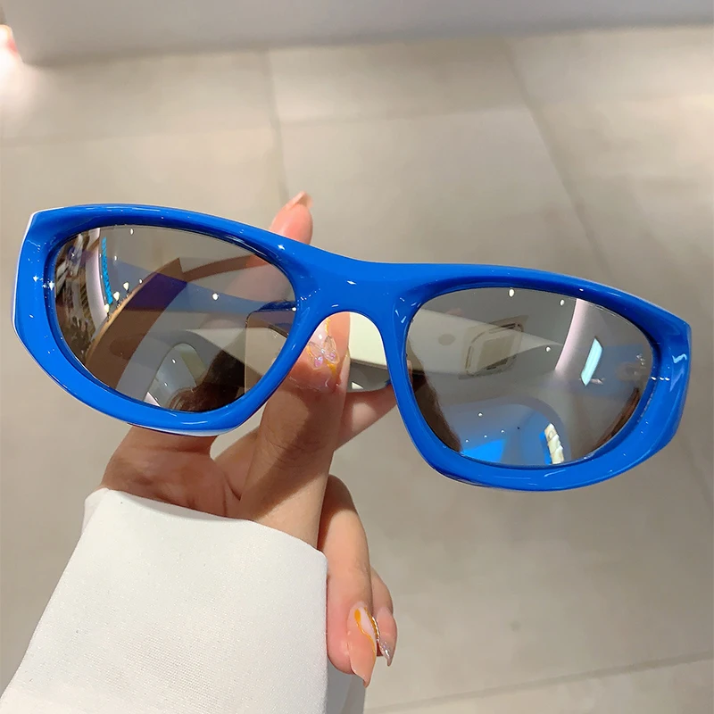 Y2K Punk Sunglasses Men New Ou - Cycling Glasses incelemesi ve fiyatı
