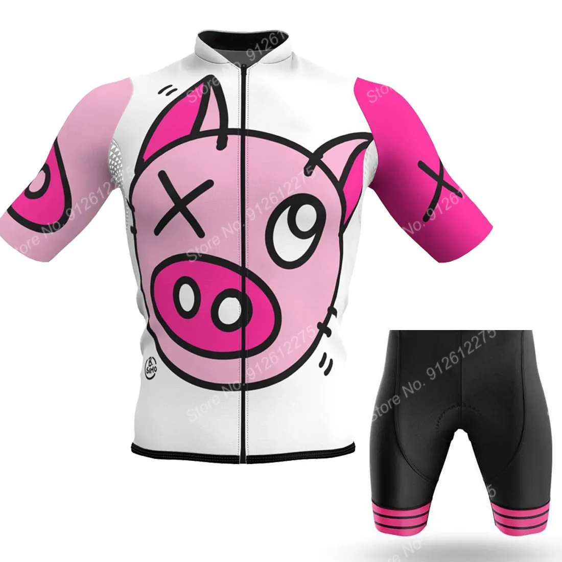 Set Cartoon Comic Pig 2023 Cyc - Cycling Bib Shorts incelemesi ve fiyatı