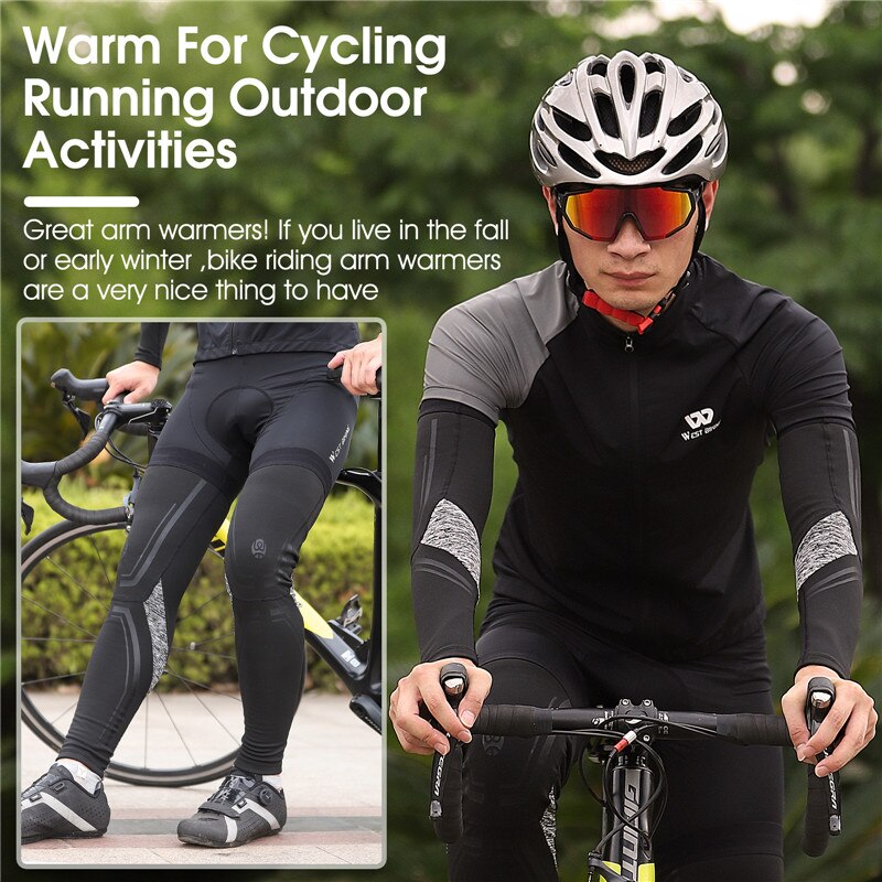 WEST BIKING Warm Leg Sleeves R - Cycling Gear Lycra incelemesi ve fiyatı