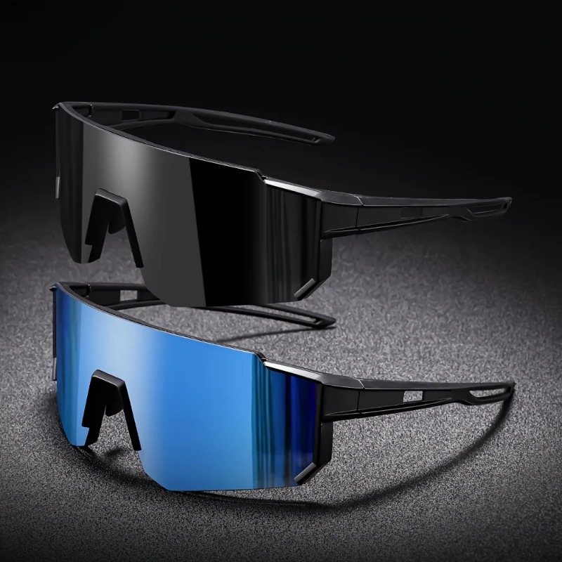 2pcs Men's Oversized Cycling S - Cycling Glasses incelemesi ve fiyatı
