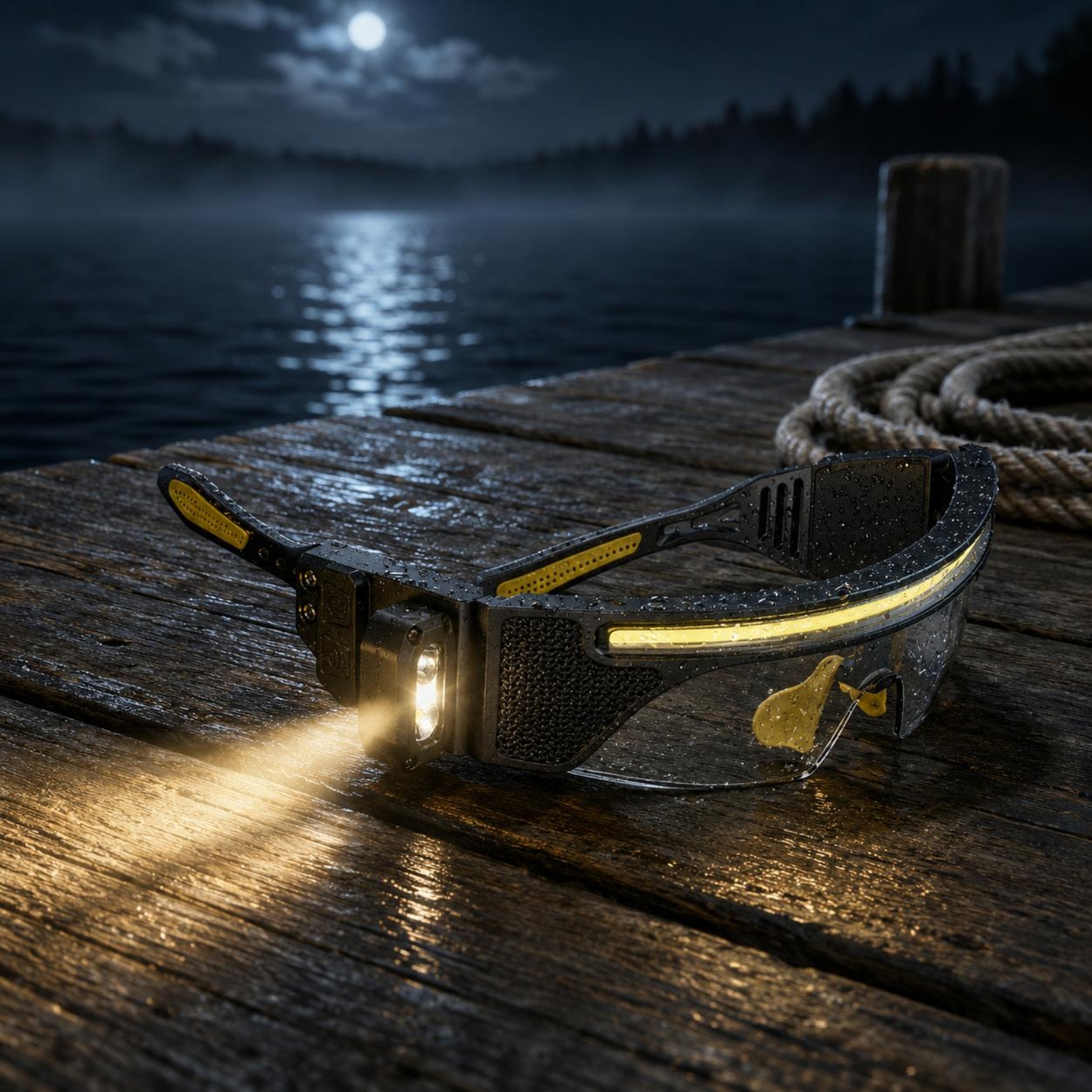 Curved-Fit LED Glasses Black F - Cycling Glasses incelemesi ve fiyatı