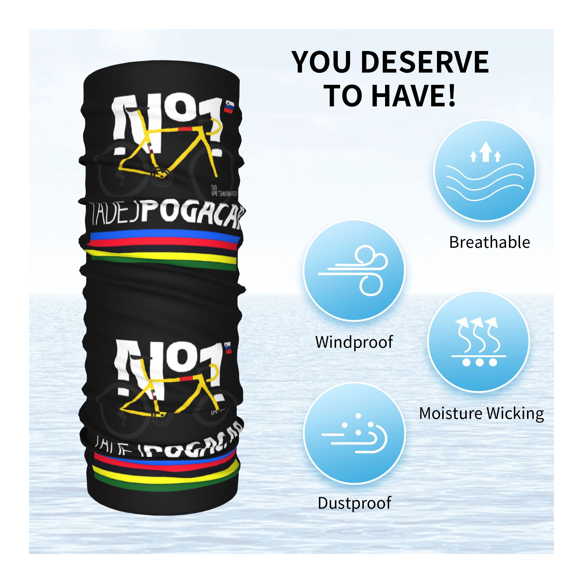 Tadej Pogacar Bicycling  Banda - Cycling Headwear incelemesi ve fiyatı