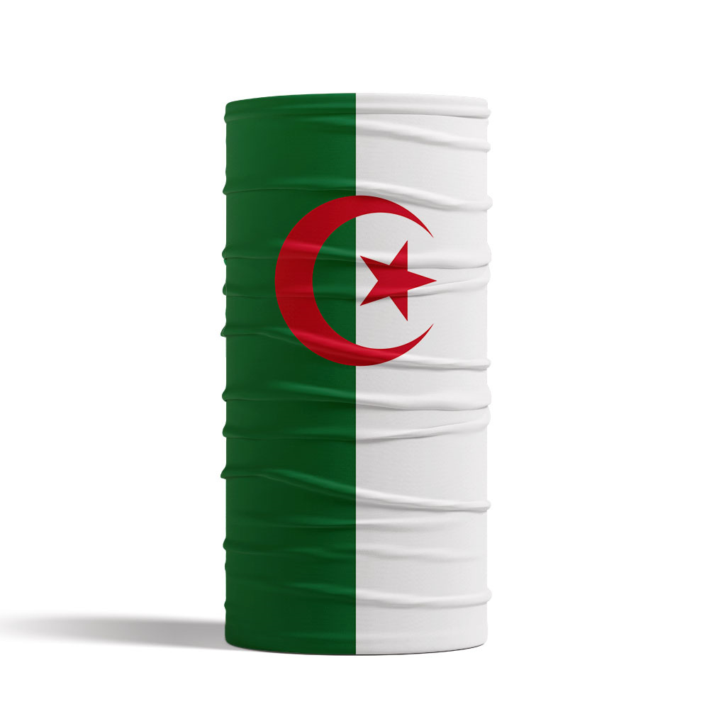 Algeria Flag Printed Bandana H - Cycling Headwear incelemesi ve fiyatı