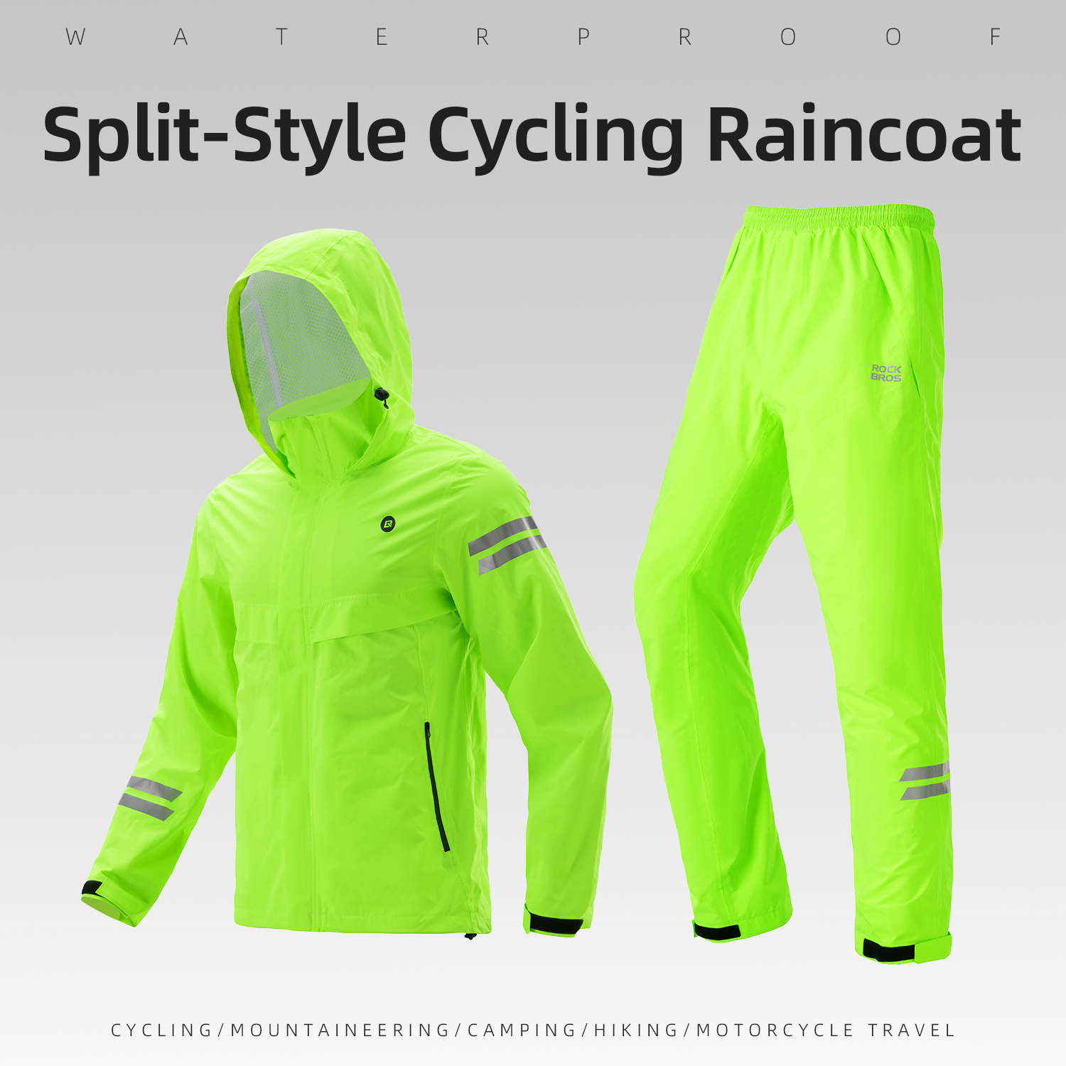 ROCKBROS Cycling Raincoat All- - Cycling Gear Lycra incelemesi ve fiyatı
